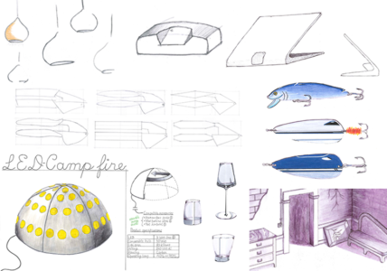 Analogue sketching and modelling