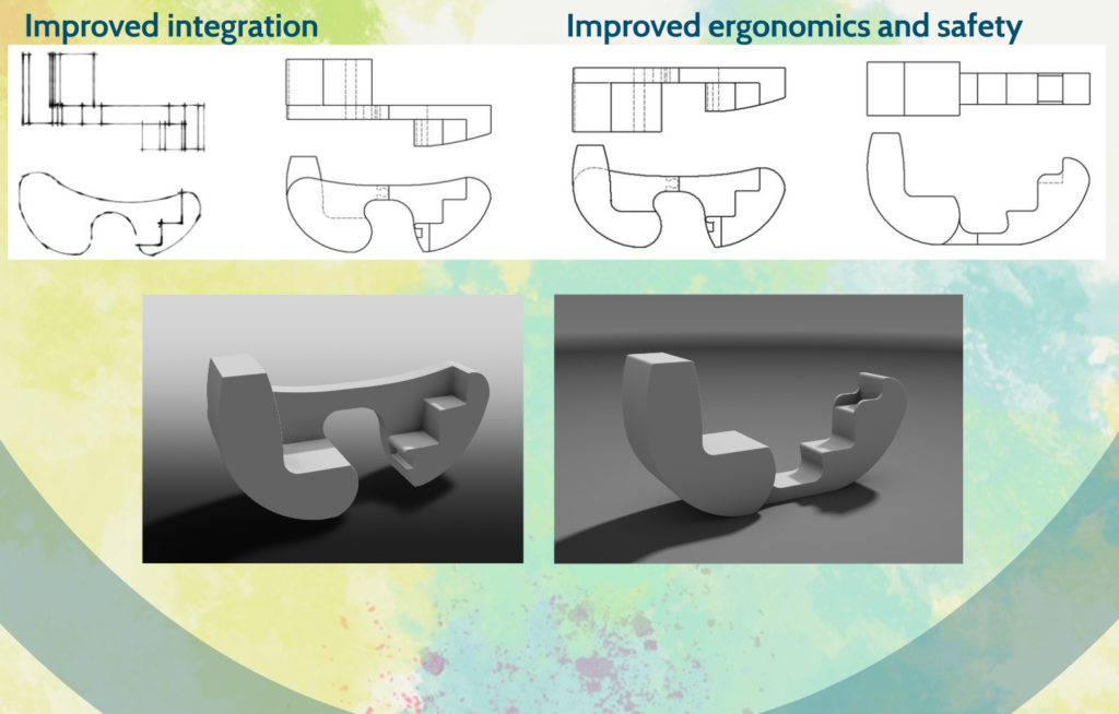 Furniture design – Social rocking chair